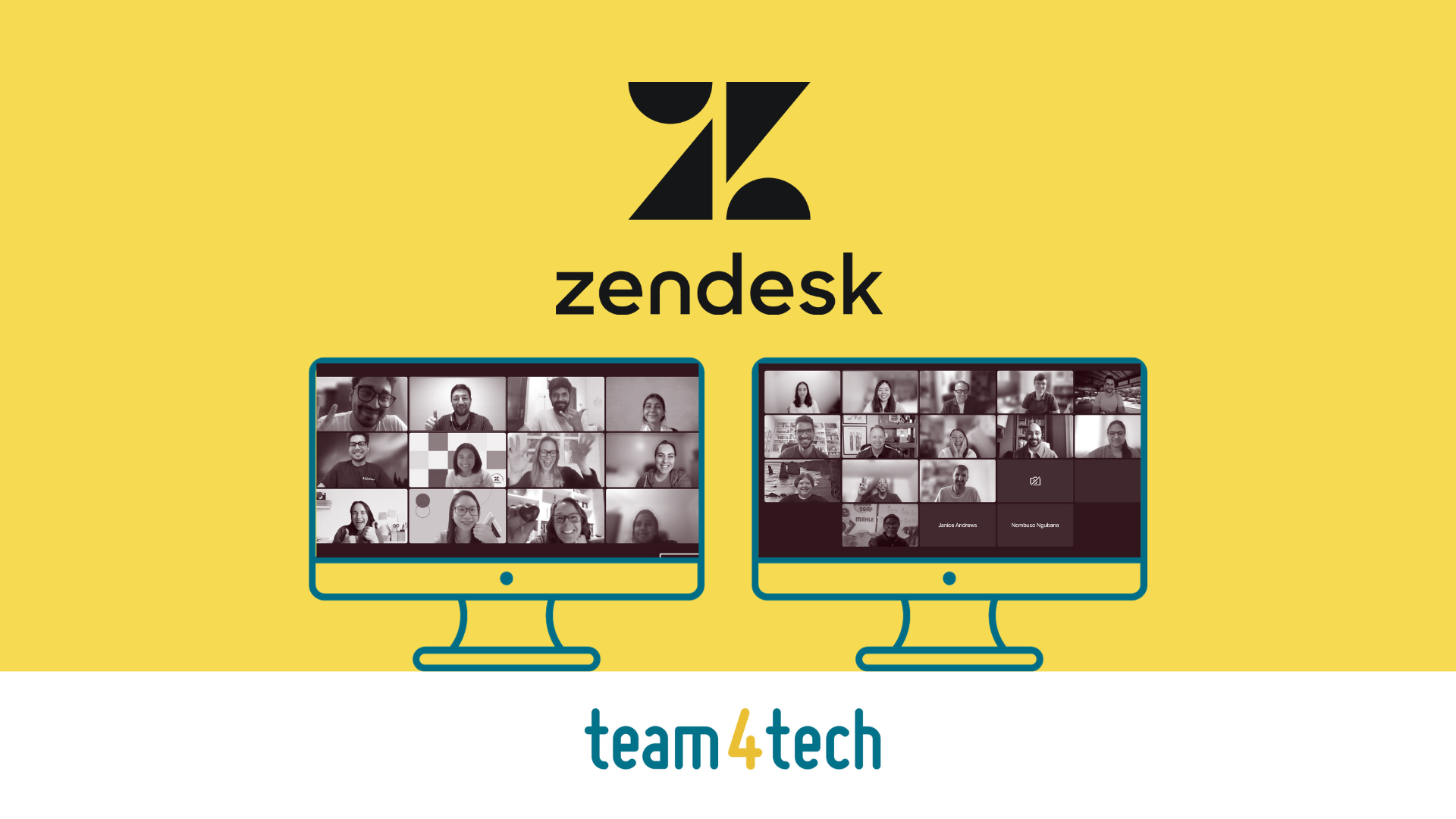 Employee Volunteers From Zendesk Impact Learners In South Africa and India