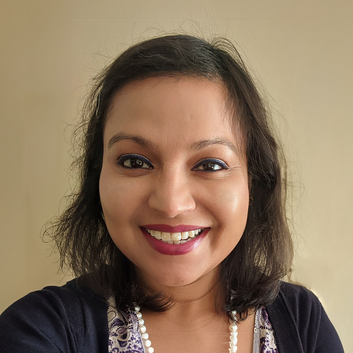 Headshot of Shravanti Chakraborty, member of Team4Tech's Board of Directors