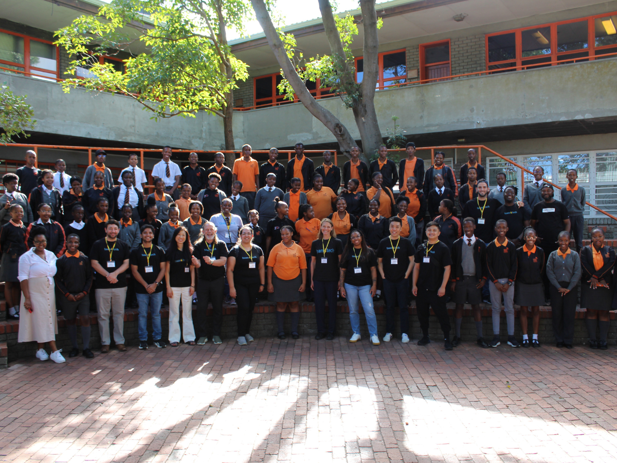Salesforce Volunteers Collaborate with LEAP Science and Maths Schools in South Africa on Educational Infrastructure