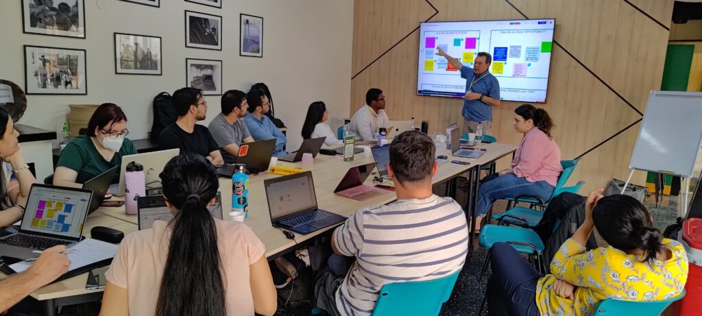 Team4Tech skilled volunteering opportunities give employees a chance to use their expertise for good—this team of volunteers collaborated with a nonprofit in Paraguay to facilitate a data audit and data management trainings.